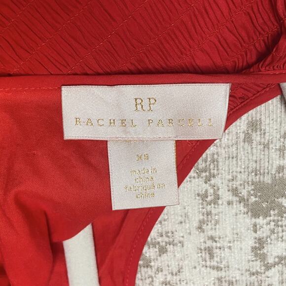 Rachel Parcell Tiered Skirt Mini Dress in Red - Picture 3 of 7